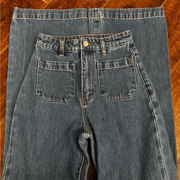 Rollas High Rise Wide Leg Jean - Picture 4 of 6